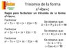 Factorización forma x2+bx+c