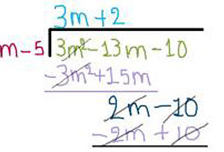 División de polinomios