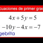 ecuaciones con dos incognitas