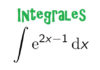 Integrales exponenciales