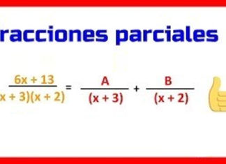 Descomposición de fracciones parciales con factor lineal no repetido