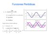 Amplitud, periodo y frecuencia de una función periodica