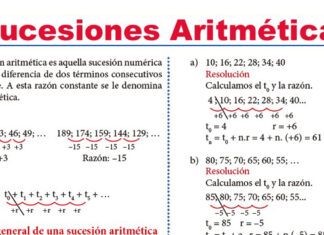 Sucesiones y Series Aritméticas