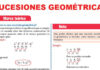 Sucesiones y Series Geométricas